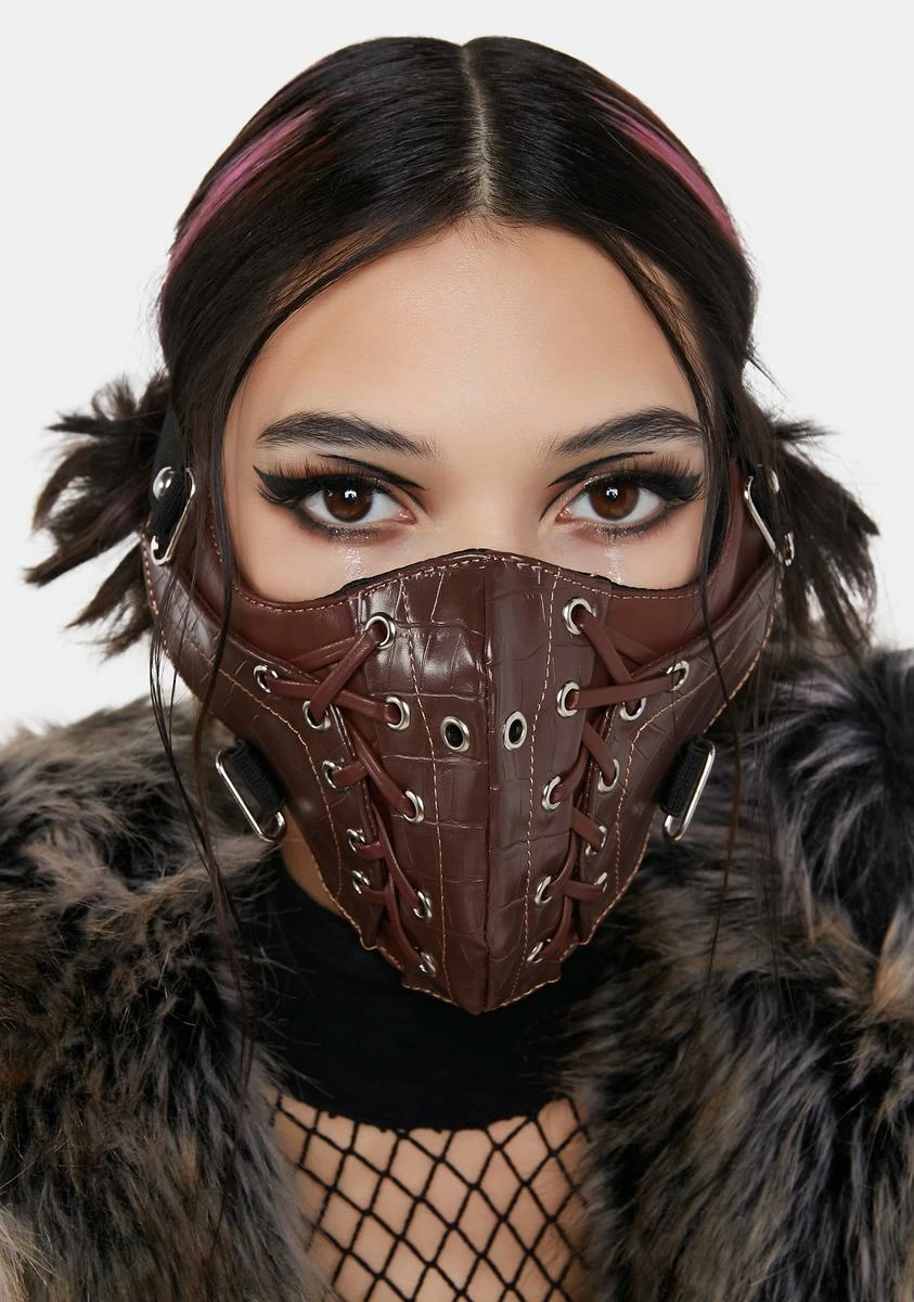 X_KBW Personal Vendetta Vegan Leather Mask 3 X_KBW Personal Vendetta Vegan Leather Mask