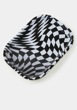 Dolls Home Warped Realm Checkered Rolling Tray