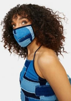 DELiA*s By Dolls Kill Dancing In Denim Face Mask