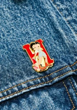HUF Downtown Betty Enamel Pin