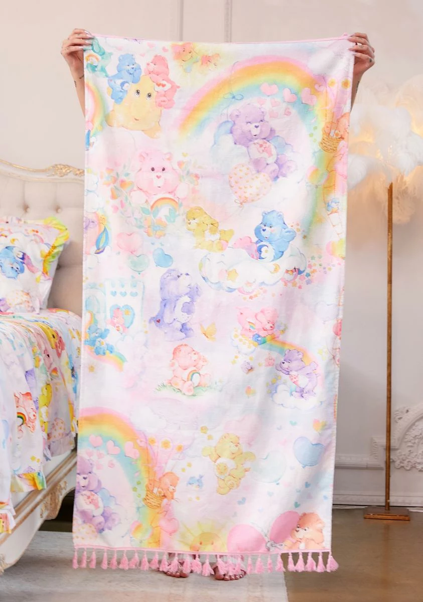 Dolls Kill X Care Bears Kingdom Of Caring Tassel Towel 3 Dolls Kill X Care Bears Kingdom Of Caring Tassel Towel