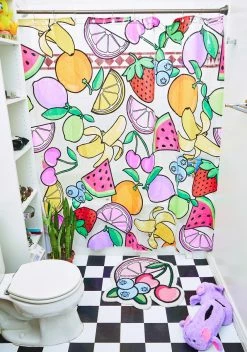 Dolls Home Cutie Fruity Shower Curtain