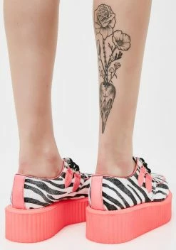 Demonia Wild Zebra Creepers 10 Demonia Wild Zebra Creepers -T.U.K. Sales Store 51aqUhUeh2zog7rSTdQpbyUiTNE3GHl4 24 9a58892c a755 4a54 835e 70d797b2f988