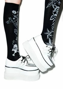 T.U.K. Double Stacked Leather Viva Mondo Creeper