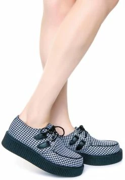 T.U.K. Houndstooth Round Low Creeper 8 T.U.K. Houndstooth Round Low Creeper -T.U.K. Sales Store 5NlH0iimtFUkj1CRrm0HSHxXEj7uuq1G 24