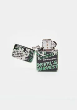 Retro-a-go-go! Devil's Harvest Lighter With Tin