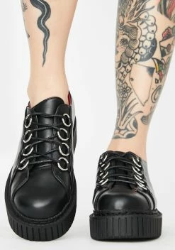 Lamoda Blackout Wreckless O-Ring Creepers -T.U.K. Sales Store 5TZz09YRKHpN6IogF52EVJMeKifhfrBe 24
