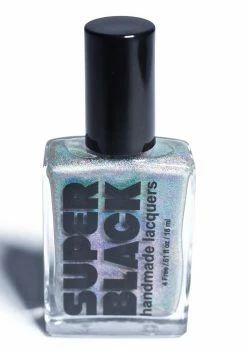 SUPER BLACK Wishful Thinking Top Coat Nail Polish