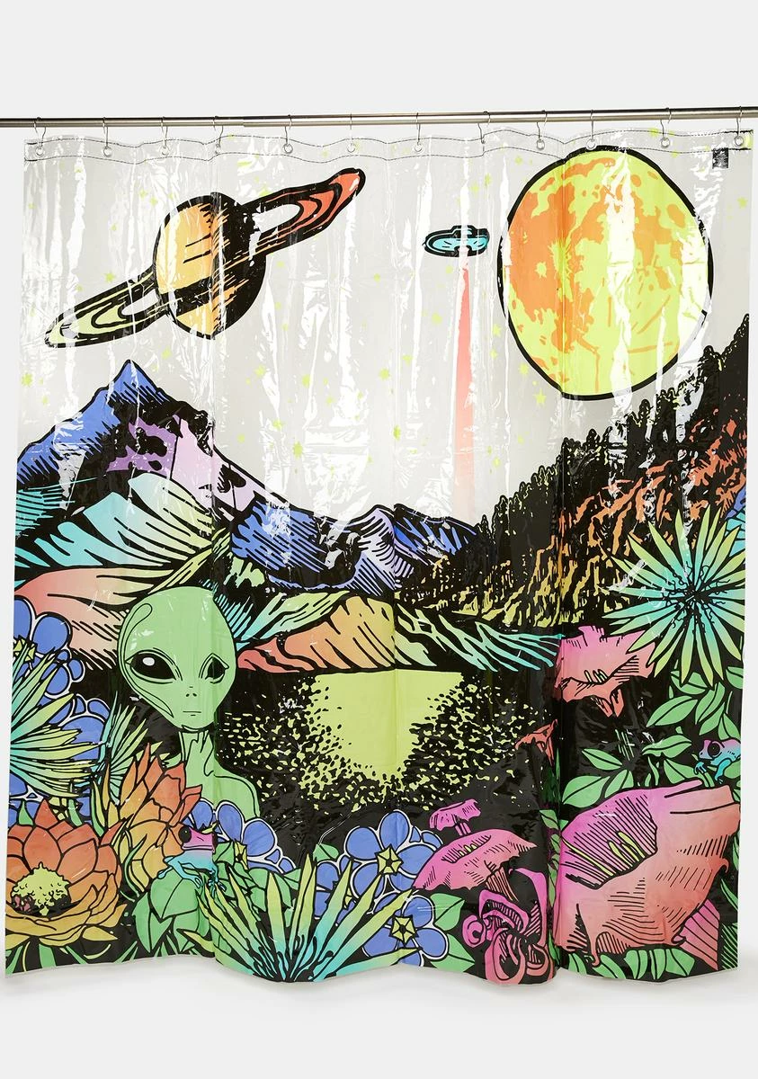 Dolls Home Ethereal World Shower Curtain 3 Dolls Home Ethereal World Shower Curtain - Image 2