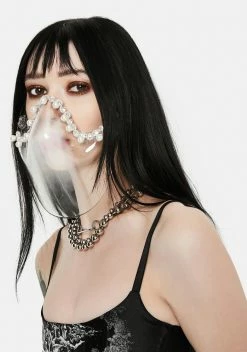 X_PTLHZ Be My Muse Embellished Face Mask