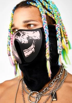 Club Exx Beamin' Demon Sound Reactive Dust Mask -T.U.K. Sales Store 7OGyH7Y70sAEcxiBr6mTn1fvk7C4oAZD 24