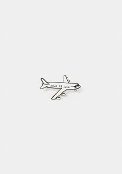 Valley Cruise Press High As Hell Airplane Enamel Pin