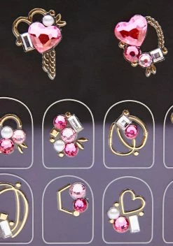 X_Awakiin Diva Go Glam Nail Art Decals