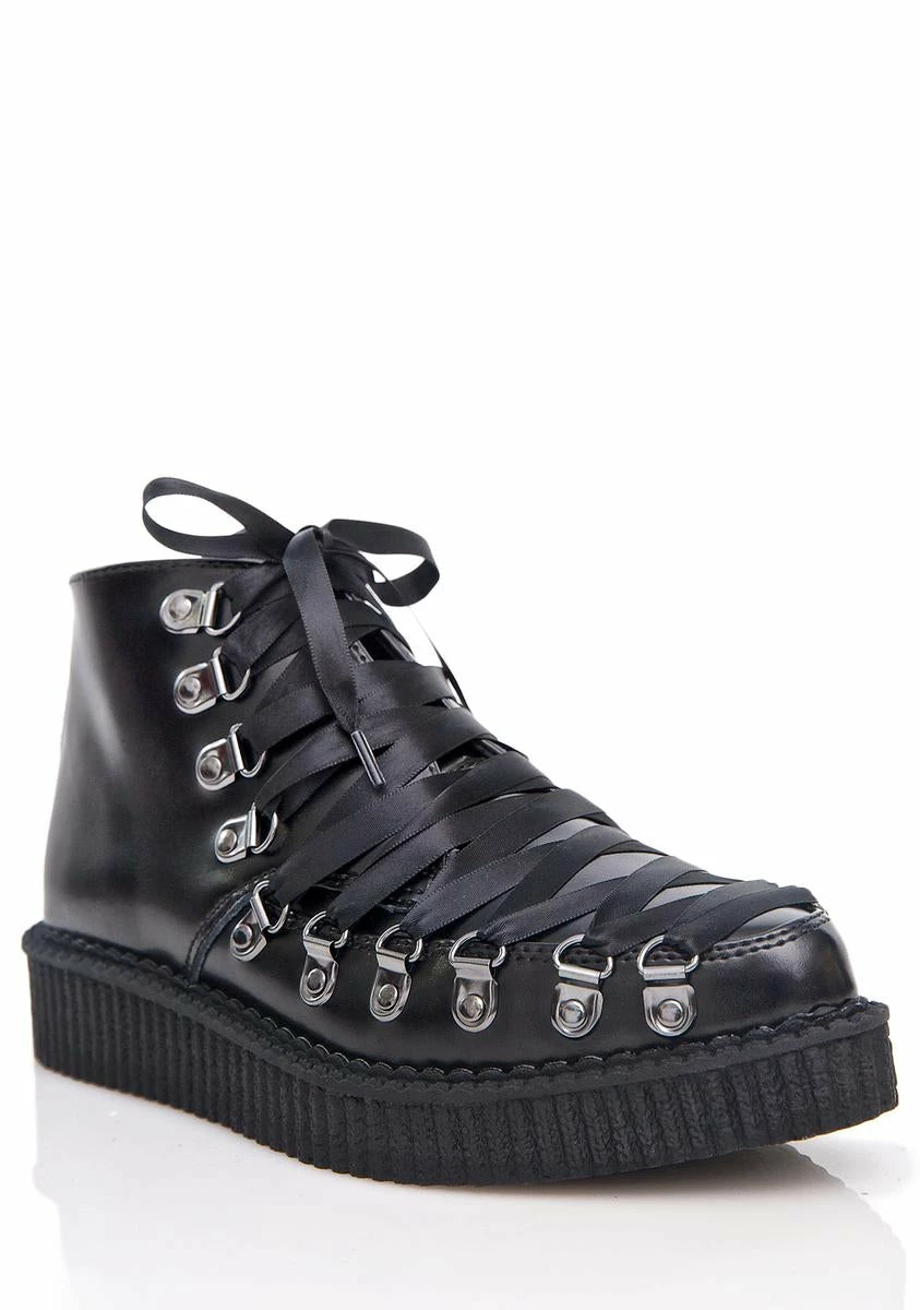 T.U.K. Lace-Up Corset Creepers 4 T.U.K. Lace-Up Corset Creepers - Image 2