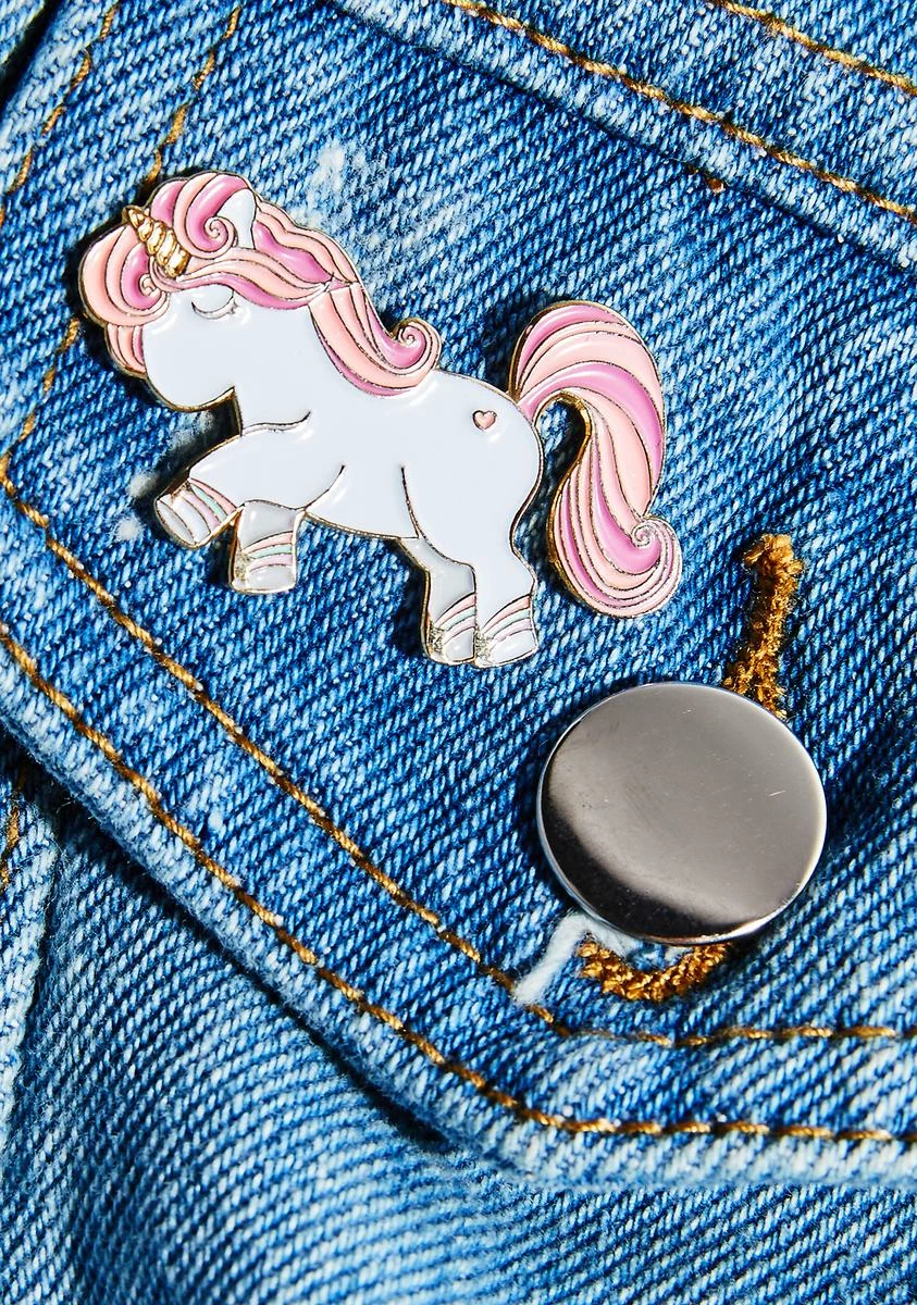 Unicorn Crafts Pretty Unicorn Enamel Pin 3 Unicorn Crafts Pretty Unicorn Enamel Pin