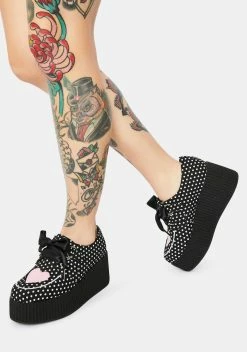 Charla Tedrick Sweetheart Polka Dot Platform Mary Janes -T.U.K. Sales Store AxLQh5PGszalwKtqlEXSrberWqe0o5Rl 24