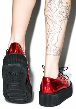 T.U.K. Prismatic Red Creepers -T.U.K. Sales Store B2EUw5bGcJJSfIikkeHdDUxjfaANyWnz 24