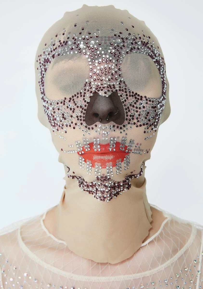 Kiki Riki Night Shimmer Skull Mask 4 Kiki Riki Night Shimmer Skull Mask - Image 2