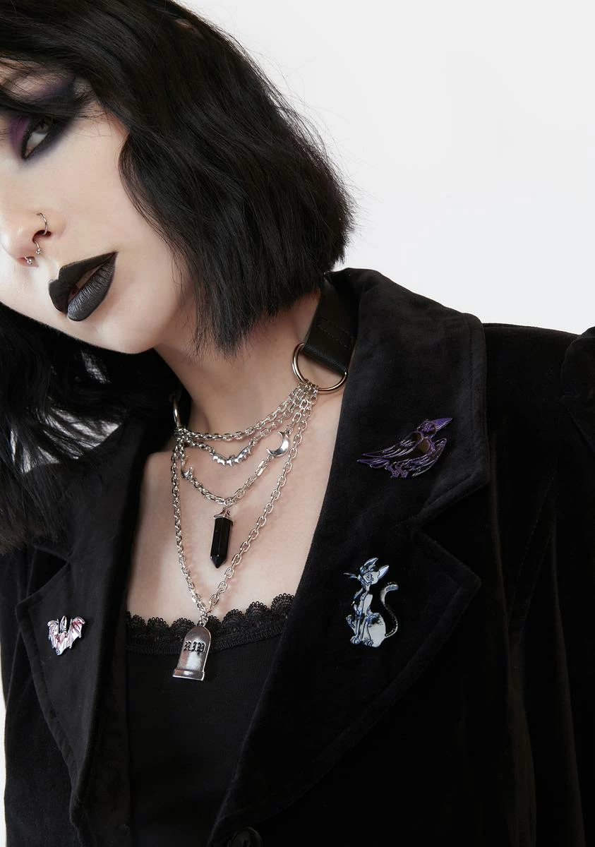 The Grave Girls Creature Comforts Pins Set 6 The Grave Girls Creature Comforts Pins Set - Image 4