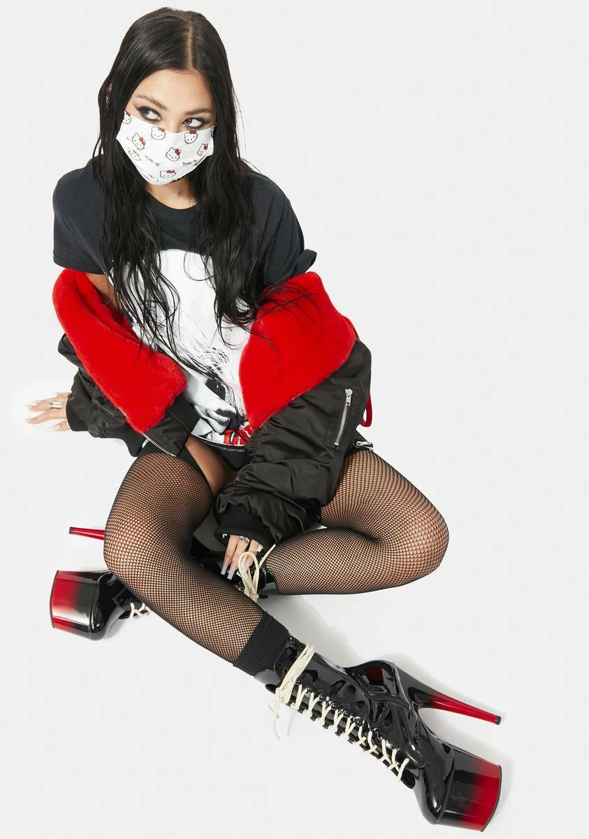 The Creme Shop X Hello Kitty 3-Ply Protective Face Mask 7 The Creme Shop X Hello Kitty 3-Ply Protective Face Mask - Image 5