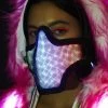 X_R4VE LED Up All Night Light-Up Face Mask