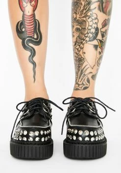 Lamoda Keepin' It Real Studded Creepers -T.U.K. Sales Store DLwoDnjWldTlCaaMTxfO1k1CMiBzRMHq 24