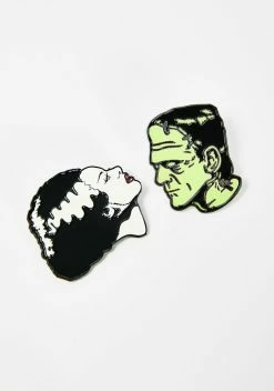 Rock Rebel Bride & Frankenstein Pin Set -T.U.K. Sales Store DTeaETSvVRougVM3ssQhdwB1riPhbPbu 24