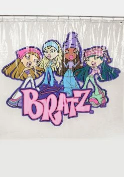 Dolls Kill X Bratz Girlz Really Rock Shower Curtain