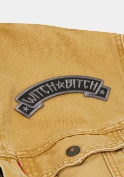 Kreepsville 666 Witch Bitch Arch Patch