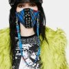TRIPP NYC Blue Plaid Piercing Face Mask -T.U.K. Sales Store FxIiquTSLfqA3MuCX11fGB3w48978h5R 24
