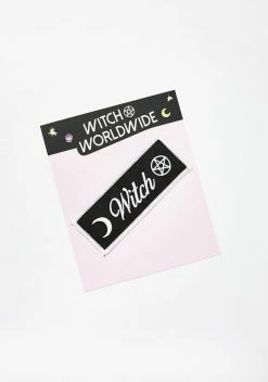 Witch Worldwide Witch Iron-On Patch -T.U.K. Sales Store G49NaBU1kFoJegdJLJryKx6946DFbnqX 24