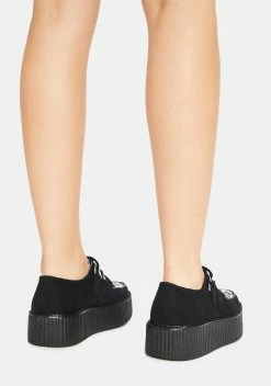 T.U.K. Black & Mint Leopard Viva Mondo Creepers -T.U.K. Sales Store G8qop6MhY7avgzQqfB6wnKUilIhKt0ED 24