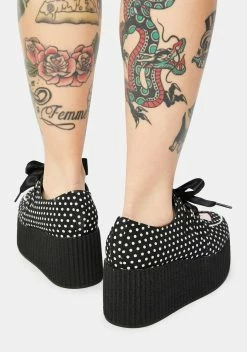 Charla Tedrick Sweetheart Polka Dot Platform Mary Janes -T.U.K. Sales Store GIJ0KrGDADi7L32Xosqhrb5fQ4g38NyI 24