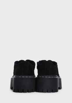 T.U.K. Black Suede Interlace Double Decker Creepers -T.U.K. Sales Store Gn6Jz3FWZLczZTbfiMNACbCT3u01noGg 24