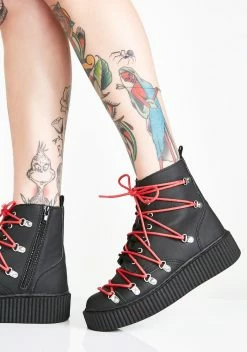 T.U.K. Vegan Multi-Lace Casbah Boots