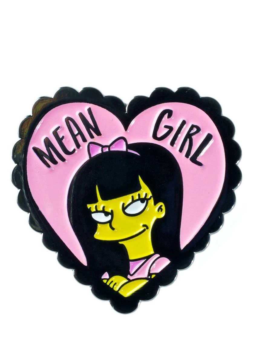 Krystan Saint Cat Mean Girl Pin 4 Krystan Saint Cat Mean Girl Pin - Image 2