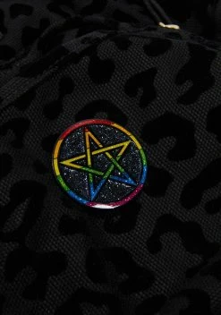 Geeky And Kinky Pentagram Pride Pin