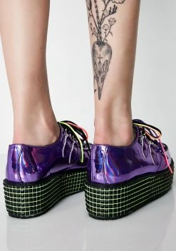 T.U.K. Cyberspace Holo Creepers -T.U.K. Sales Store HKj6M1iCAFxZPGLceF9u8JWVkejc7dTJ 24