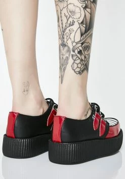 T.U.K. Stripe Viva Mondo Creepers -T.U.K. Sales Store HtH7fV80DAyk4173EgwNTnYms1j5I49O 24