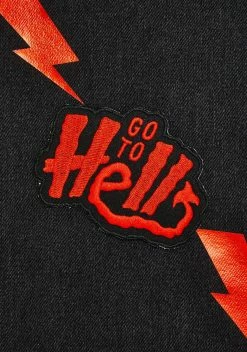 Sourpuss Clothing Go To Hell Patch