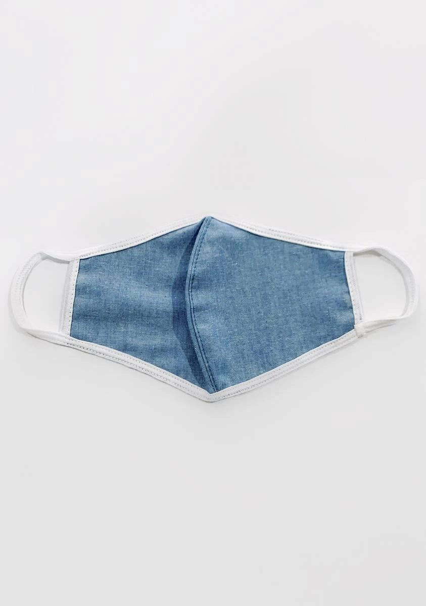 X_GJG Denim Outta The House Protective Face Mask 4 X_GJG Denim Outta The House Protective Face Mask - Image 2