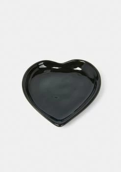 Rompotodo Noir Heart Plate