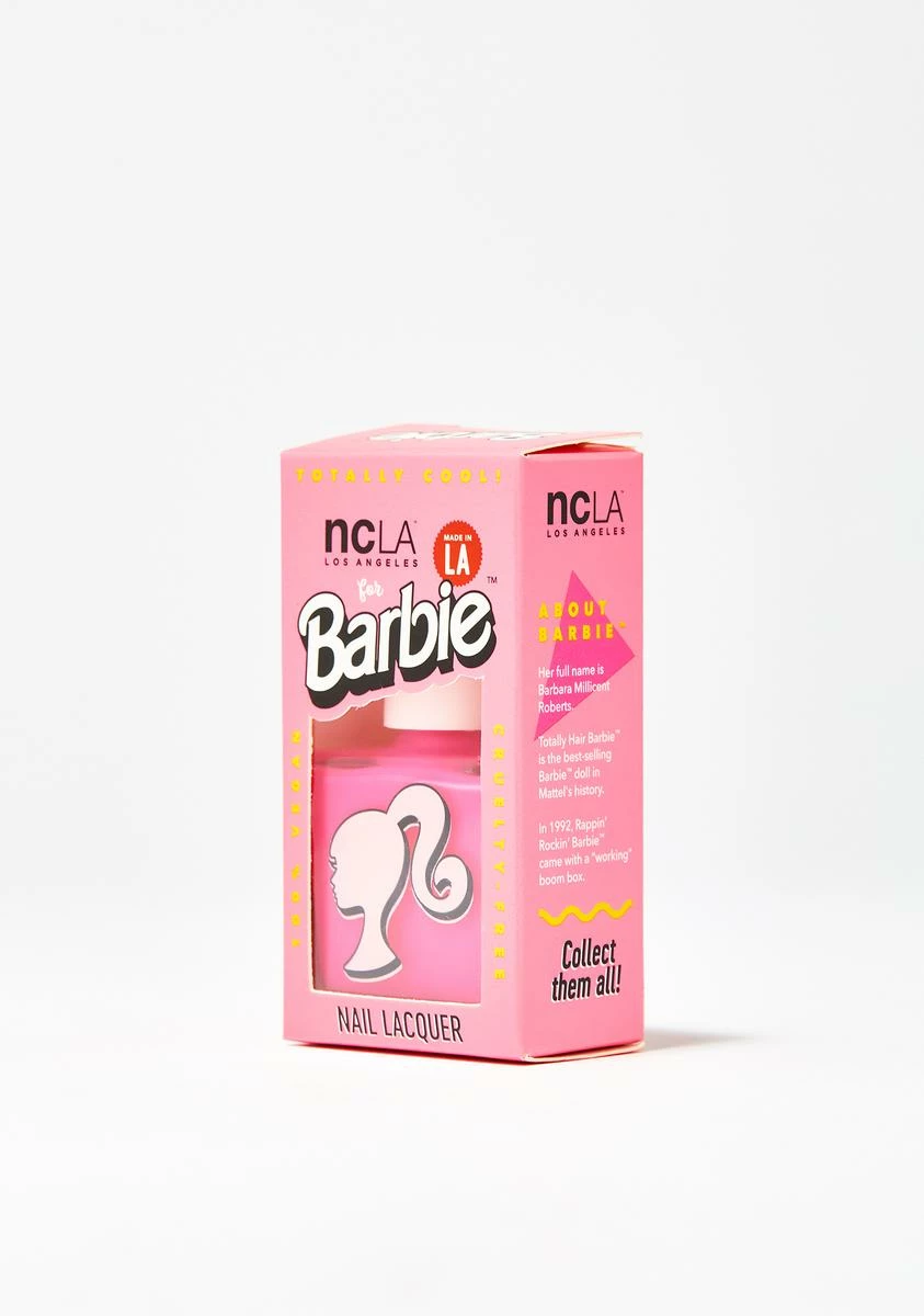 NCLA Barbie Pink Nail Lacquer 3 NCLA Barbie Pink Nail Lacquer
