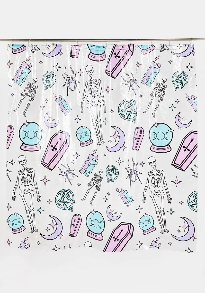 Dolls Home Candy Embrace The Darkness Shower Curtain 4 Dolls Home Candy Embrace The Darkness Shower Curtain - Image 2