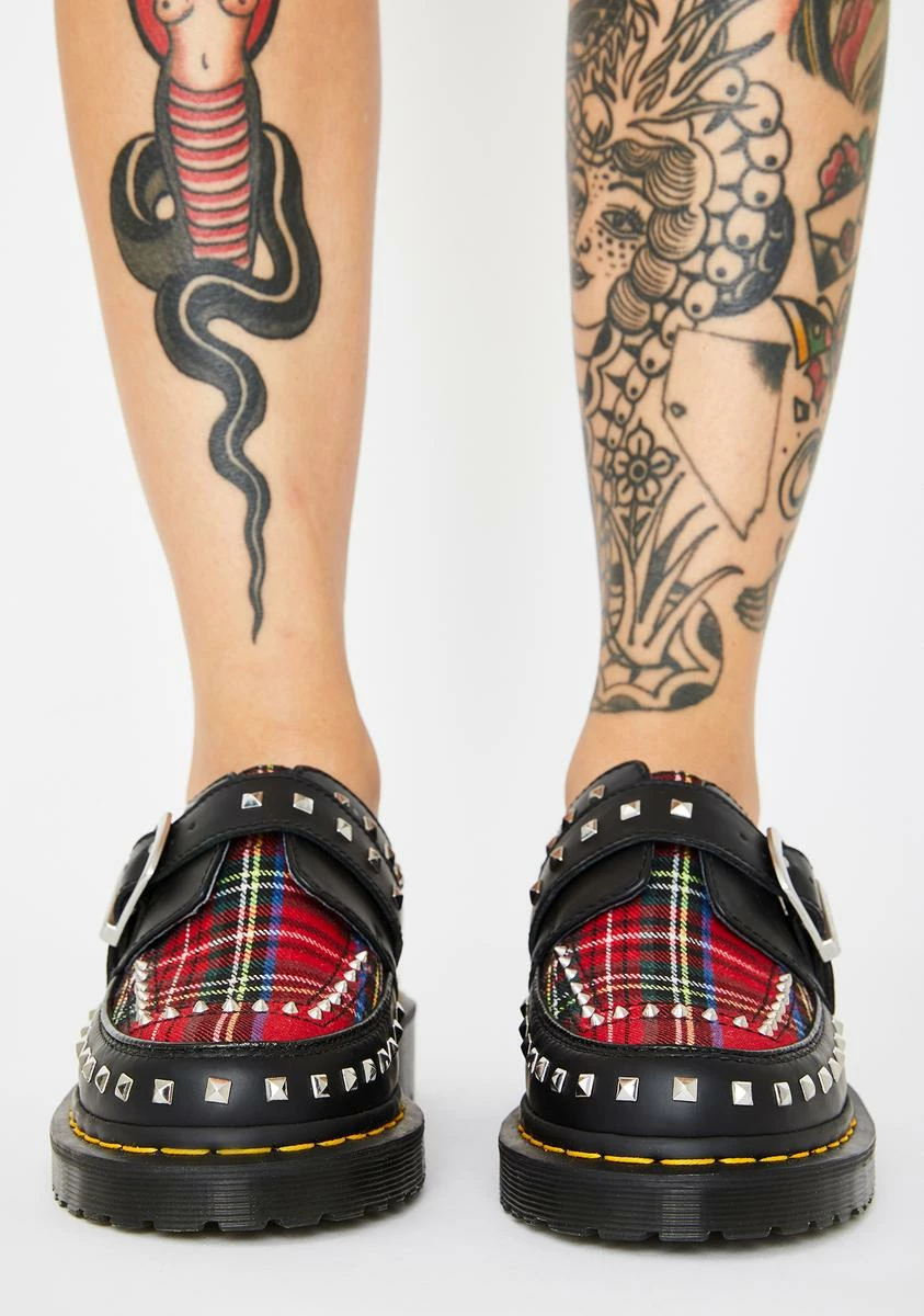 Dr. Martens Ramsey Monk Tartan Creepers 5 Dr. Martens Ramsey Monk Tartan Creepers - Image 3