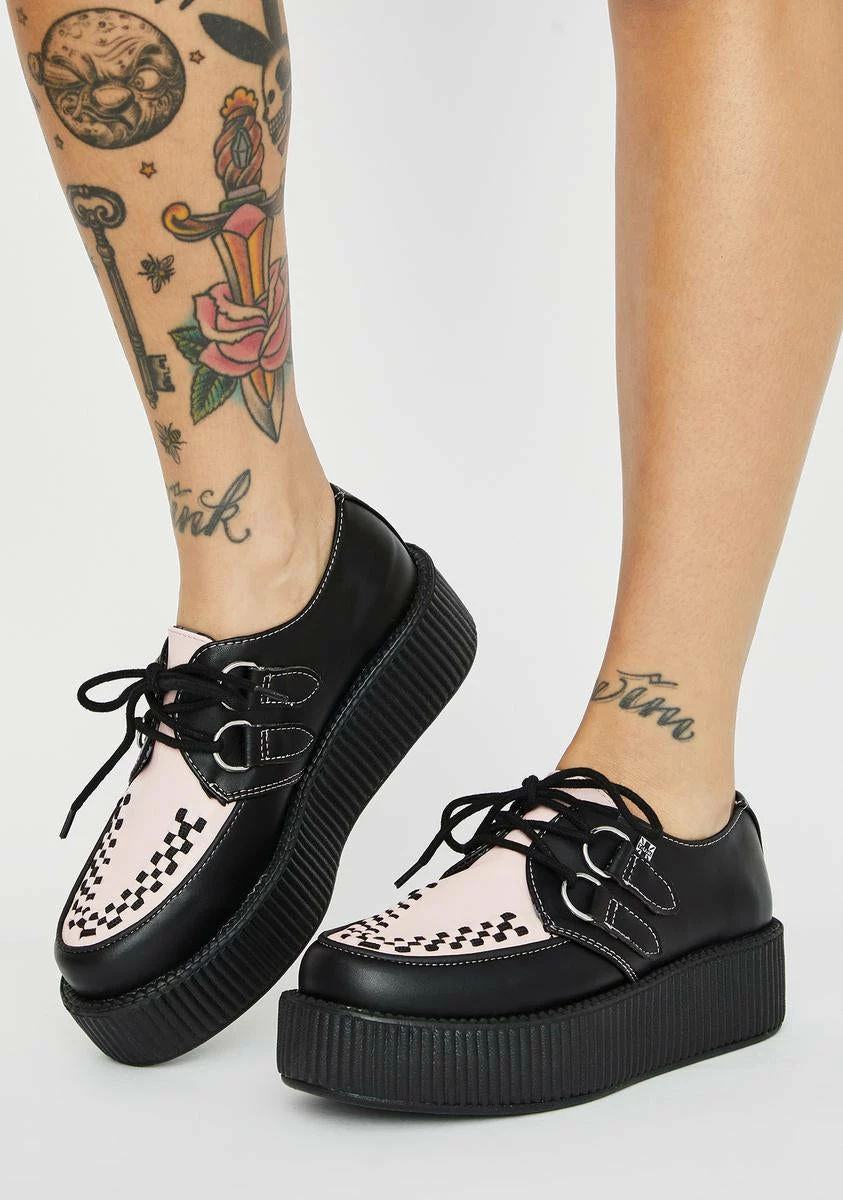 T.U.K. PinkTop Viva Mondo Creepers 3 T.U.K. PinkTop Viva Mondo Creepers