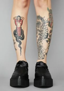 Widow Fear The Reaper Platform Creepers -T.U.K. Sales Store Ki8k1mokLuT73PP2gMGwBKl3iTAYrXiK 24