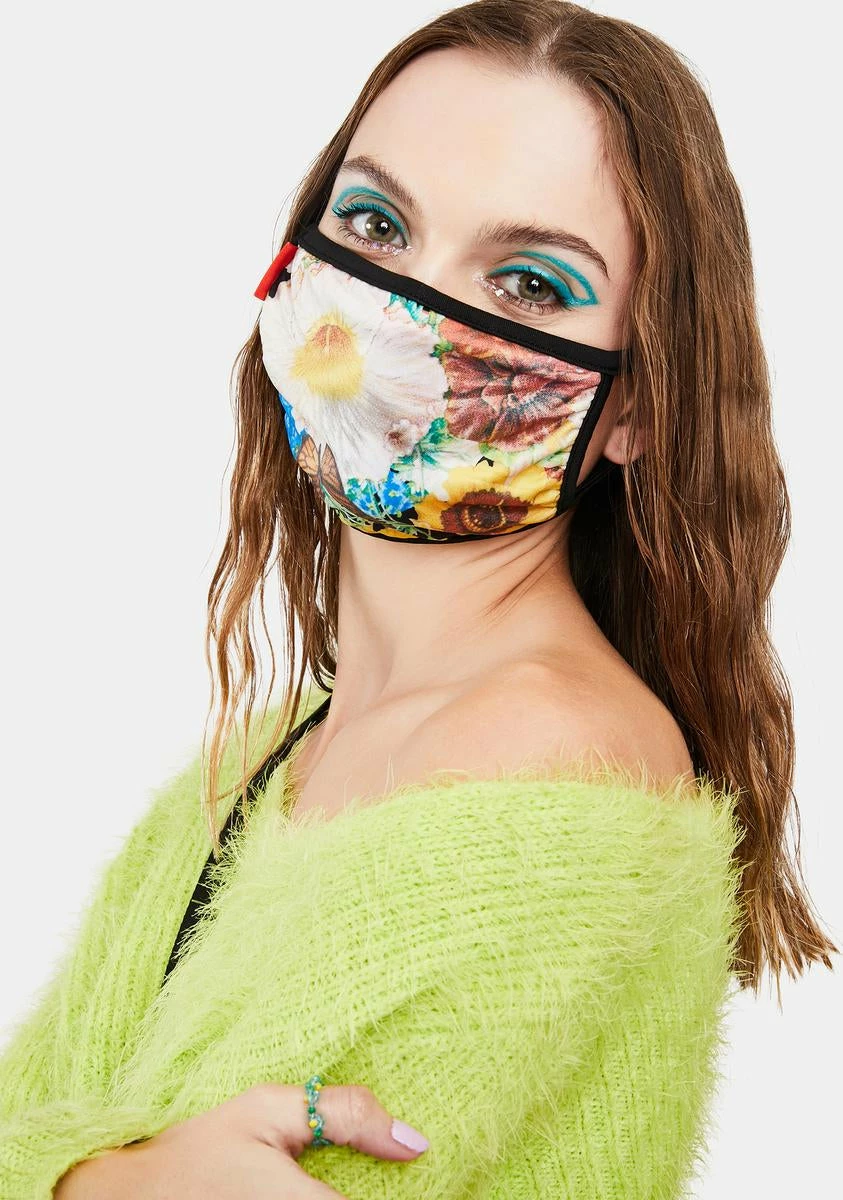 Petals And Peacocks Love Always Face Mask 3 Petals And Peacocks Love Always Face Mask