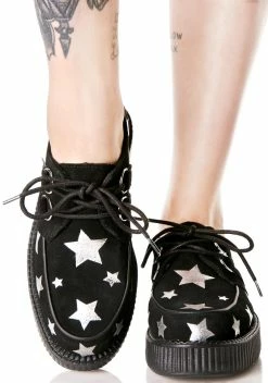 T.U.K. Suede Viva Star Creepers