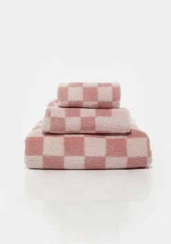 X_PTLHZ Lolly Checked Out 3-Piece Towel Set